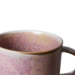 Home Chef mugg med öra 32 cl, Rustic pink