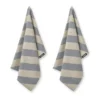 Humdakin Recycled kökshandduk 45x70 cm 2-pack, Blue candy
