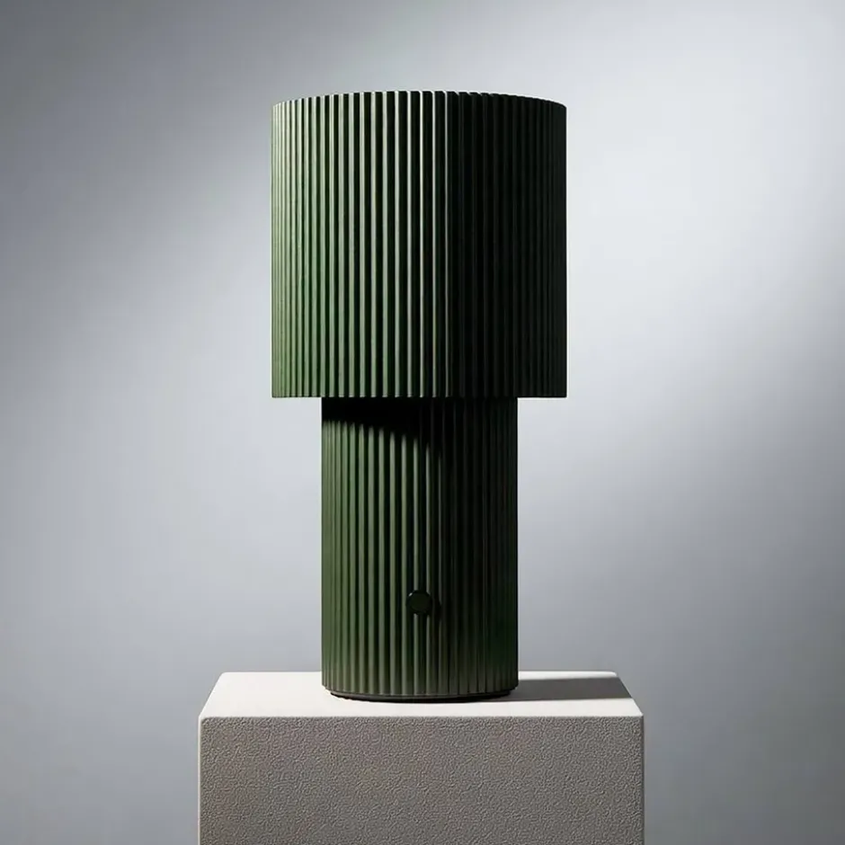 Iluma bordslampa portabel, Olivgrön
