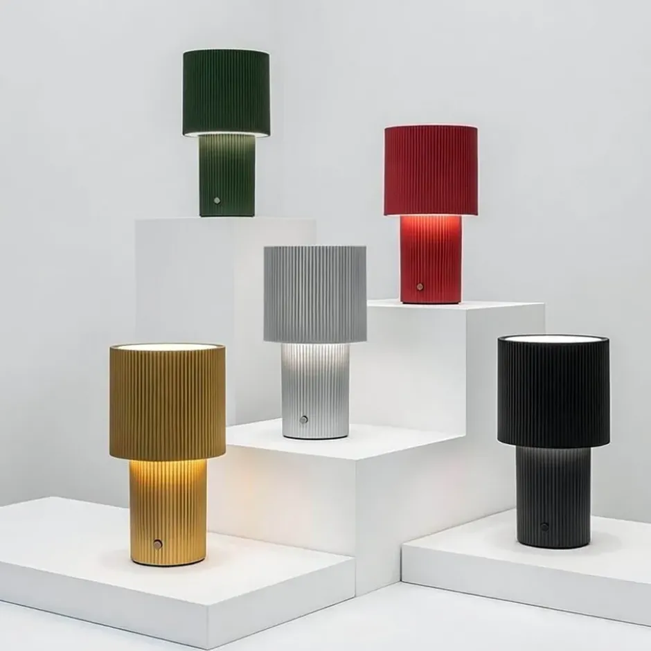 Iluma bordslampa portabel, Olivgrön