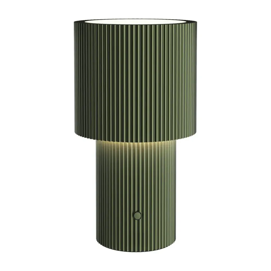 Iluma bordslampa portabel, Olivgrön