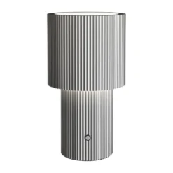 Iluma bordslampa portabel, Silver