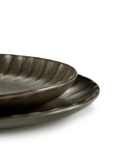 Inku oval serveringsskål M 15,4x22 cm, Green