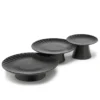 Inku tårtfat L Ø24 cm, Black