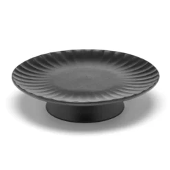 Inku tårtfat L Ø24 cm, Black