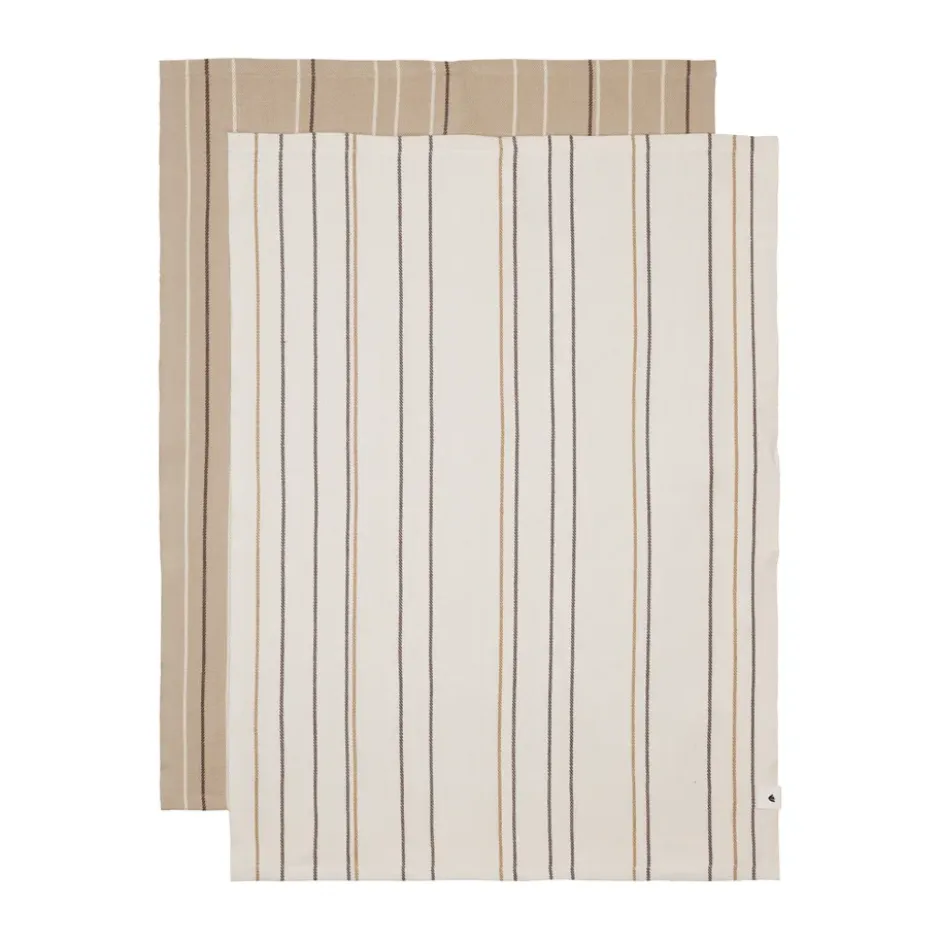 Ito kökshandduk 50x70 cm 2-pack, Parchment-cashmere