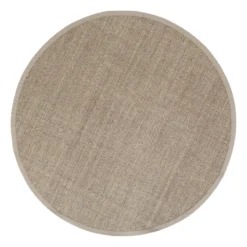Jenny Sisal rund matta, Natural grey Ø250 cm