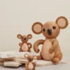 Joey koala dekoration, Ek-ask