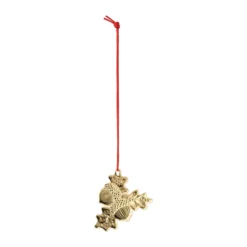 Karen Blixen enchanted acorn dekorationshänge, Förgylld, 7 cm