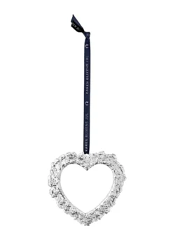 Karen Blixen fönsterdekoration Blomsterhjärta, Silver