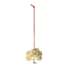 Karen Blixen oak dekorationshänge, Förgylld, 6 cm
