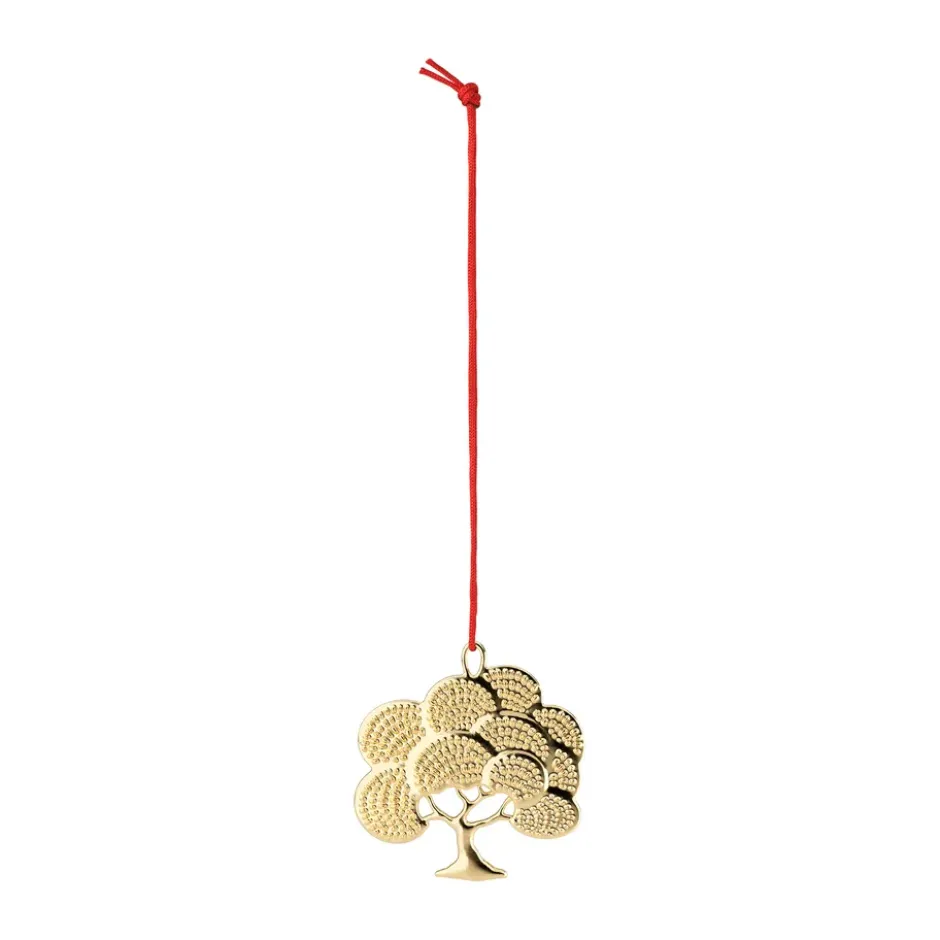 Karen Blixen oak dekorationshänge, Förgylld, 6 cm