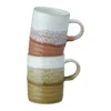 Kiln Accents mugg 40 cl 2 delar, Ochre-rust