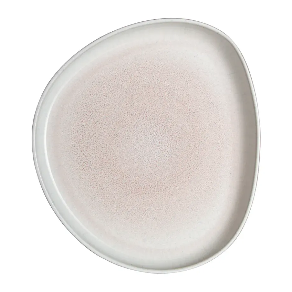 Kiln Coral serveringsfat, Koral-beige, large
