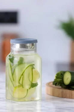 Kilner FRESH kylkanna, Klar-grå, 1,2 L