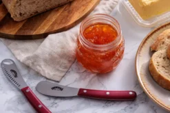 Kilner smörkniv set, Röd-rostfritt stål