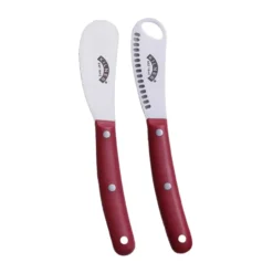 Kilner smörkniv set, Röd-rostfritt stål