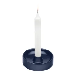 Kirnu ljusstake Ø11x3,5 cm, Blå