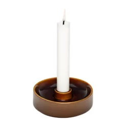 Kirnu ljusstake Ø11x3,5 cm, Brun