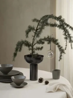 KITAI julgranskula 8,5 cm 4-pack, Clear