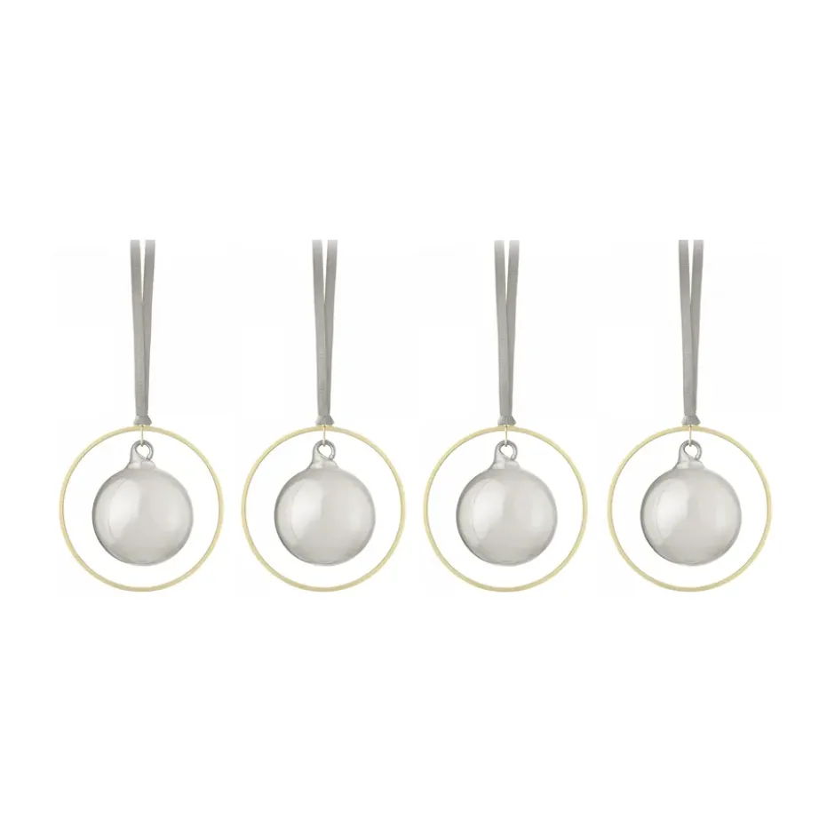 KITAI julgranskula 8,5 cm 4-pack, Smoke