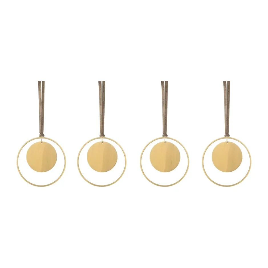 KITAI julhänge 8,5 cm 4-pack, Circle