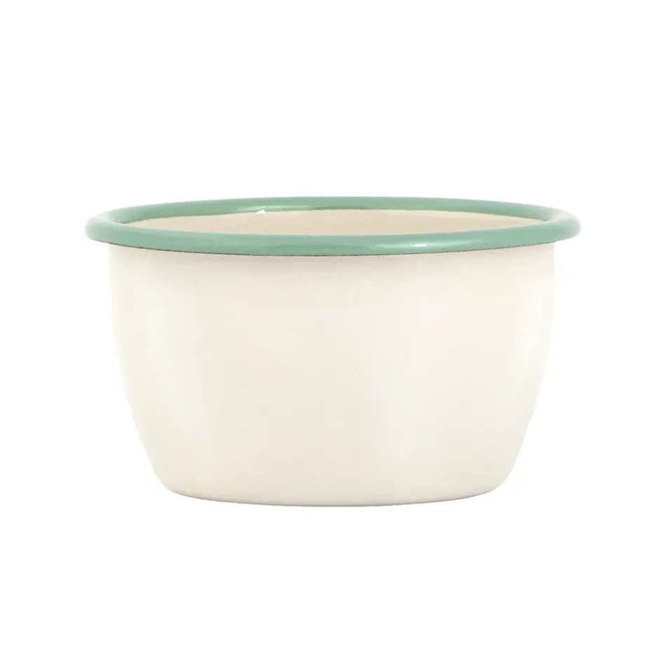 Kockums emaljskål 10 cm, Cream Lux