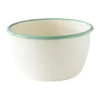 Kockums skål, Cream lux-grön, Ø18 cm