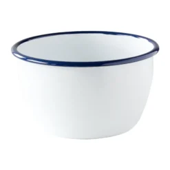 Kockums skål, Kockums white-blå, Ø18 cm
