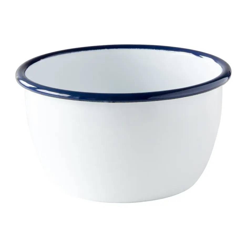Kockums skål, Kockums white-blå, Ø14 cm