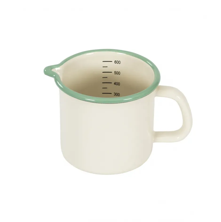 Kockums såskanna/måttbringare, Cream Lux (beige)