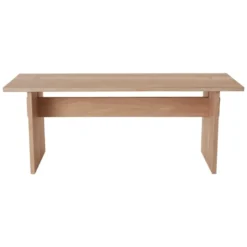 Kotai bänk 110 cm, Ek-natur