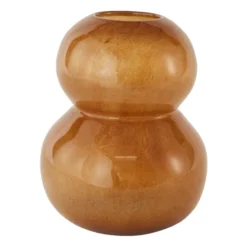 Lasi vas 30 cm, Amber