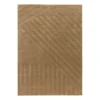 Levels Stripes ullmatta, Beige, 170x240 cm