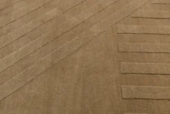 Levels Stripes ullmatta, Beige, 170x240 cm
