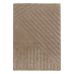Levels Stripes ullmatta, Mullvad, 200x300 cm