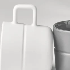 Lines mugg 30 cl 2-pack, Vit