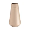 Lines vas 22 cm, Beige