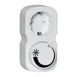 Lit plug-in dimmer Saco, Vit