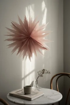 Liz adventsstjärna Ø50 cm, Pink