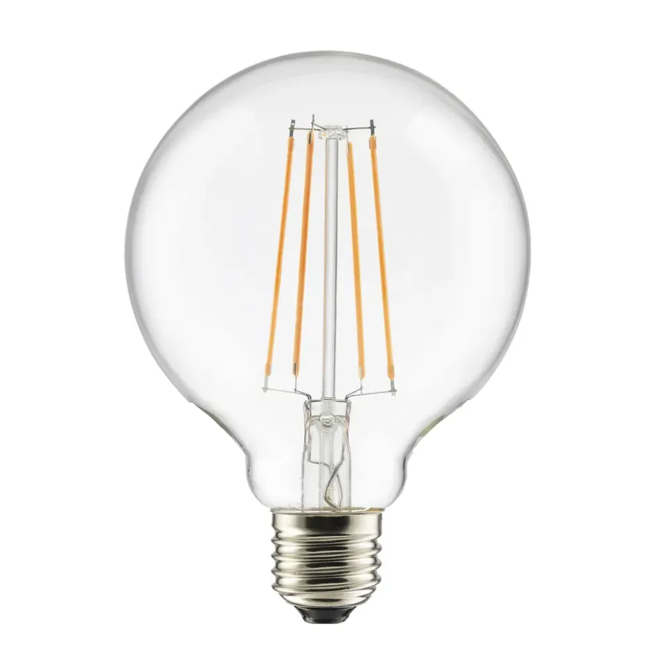 Ljuskälla E27 LED glob 100 3-stegsdimmer, Klar