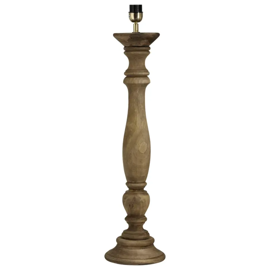 Lodge lampfot aged brown, 63 cm