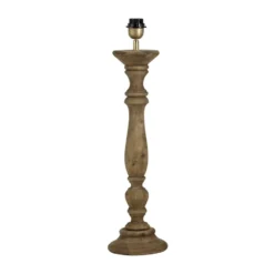 Lodge lampfot aged brown, 38 cm