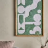 Longton väggdekoration 45x65 cm, Green