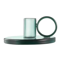 Loop ljusstake Ø11 cm, Teal