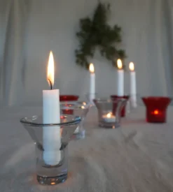 Lumi ljusstake 8 cm, Klar