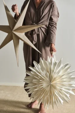 Luna adventsstjärna vit, 60 cm