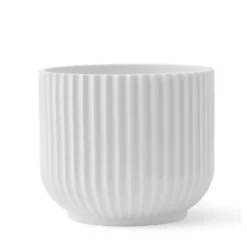 Lyngby blomkruka vit, Ø14,5 cm