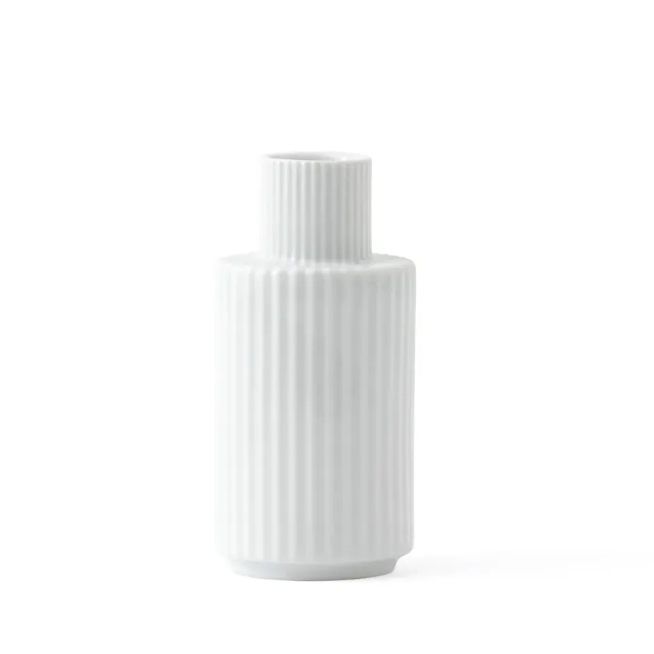Lyngby ljusstake vit, 11 cm