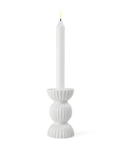 Lyngby Tura Ljusstake 14 cm, Vit